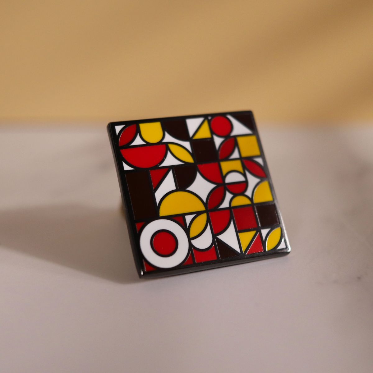 Mid-century Bauhaus pin